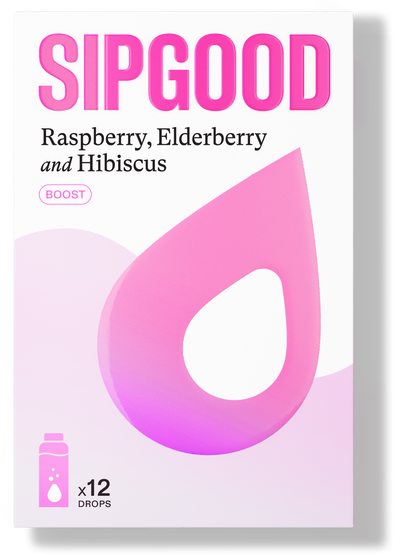 Raspberry, Elderberry, & Hibiscus natural infusion drop